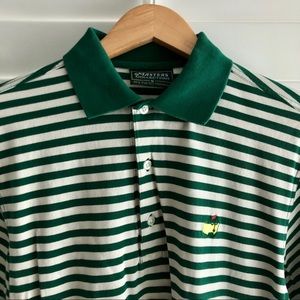 Traditional Masters golf polo, men’s size S